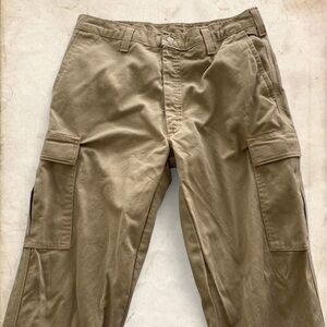 Classic Men's Khaki Cargo Pants